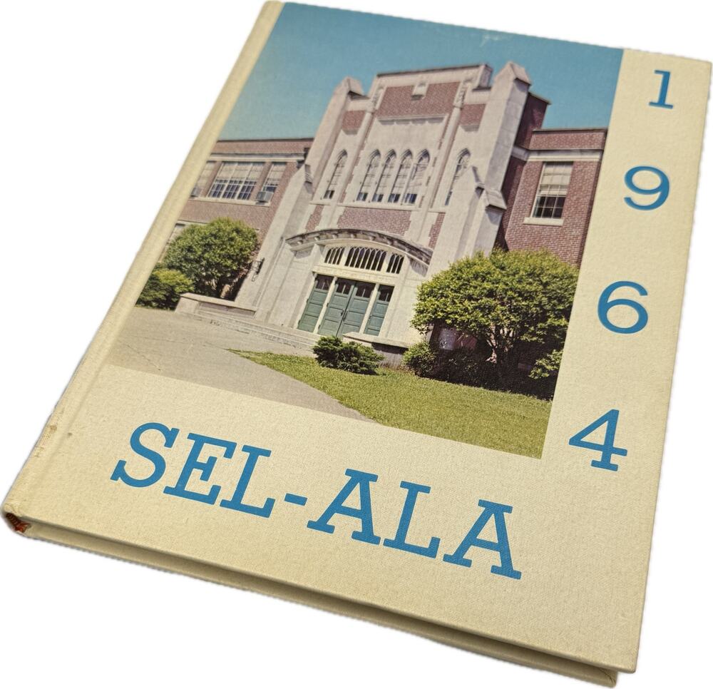 1964 Albert G Parrish High School Yearbook Selma AL Alabama Vintage